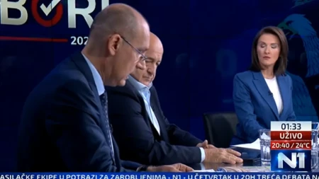 „Žao mi je Kurti, izvini Kurti“ Lončar i Đukić ironično odgovorili voditeljki N1