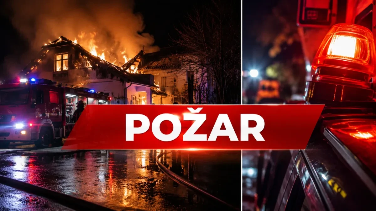 Gori hotel na Kopaoniku: Vatrogasci se od ponoći bore s vatrenom stihijom