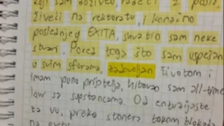 Istraga smrti studentkinje na Filozofskom iznedrila blokaderski dnevnik: Da li je ovo borba za pravdu i slobodu?