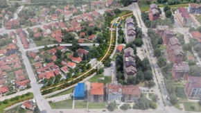Ovako će izgledati novi Linijski park u Čačku: Prostiraće se na preko 10.000 kvadratnih metara - gradi se nova pešačka staza, dečje igralište i sadi drveće