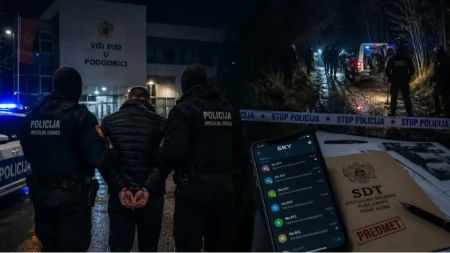 „I nakraj sam ga zakla ko jarca“: Škaljarci se u Skaj porukama smejali ubistvu Beograđana