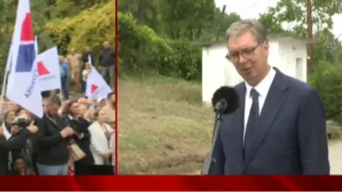 Vučić na Oplencu: „Neće nam drugi određivati politiku, zato nismo uveli sankcije Rusiji“