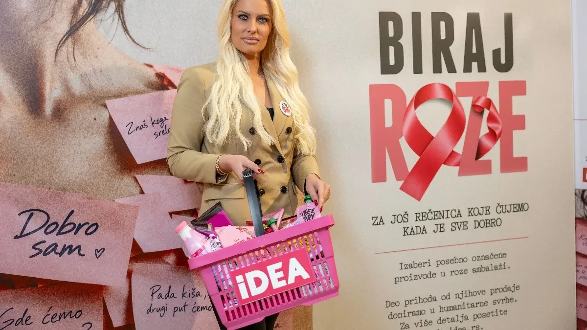 IDEA marketi kroz Biraj roze deo prihoda usmeravaju Institutu za onkologiju i radiologiju Srbije