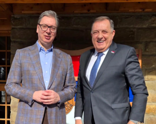 VUČIĆ UGOSTIO DODIKA "Sa zanimanjem sam saslušao njegove impresije o poseti SAD"
