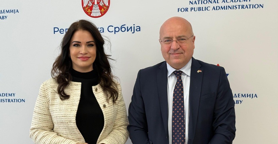 SUMIRANI REZULTATI, DEFINISANI PRIORITETI: Direktorka Nacionalne akademije za javnu upravu sa ambasadorom OEBSA-a u Srbiji