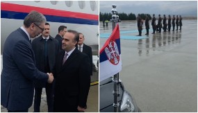 VUČIĆ SLETEO U ANKARU Predsednik objavio snimak dočeka, sledi susret sa Erdoganom