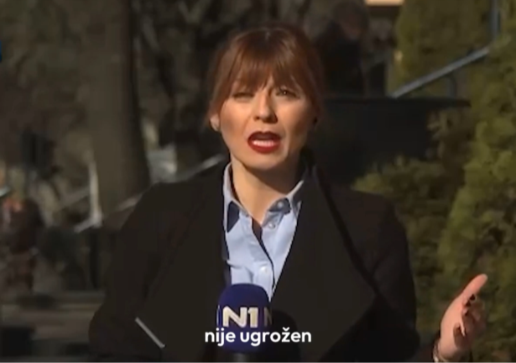 NOVINARKA N1 NI SAMA NE ZNA ŠTA PRIČA: Postupak je apsolutno ugrožen, u ovom trenutku nije, ne možemo zaista reći da je postupak ugrožen ali bi mogao da bude! (VIDEO)