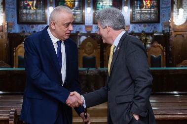 Gradonačelnik Subotice Stevan Bakić sastao se sa ambasadorom Velike Britanije Edvardom Fergusonom