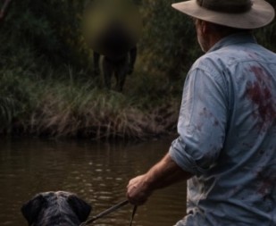NEZAPAMĆENI NAPAD U PUSTINJI Divlja zver ga KRVNIČKI PREBILA dok je pokušao da zaštiti psa - snimak ledi krv! 