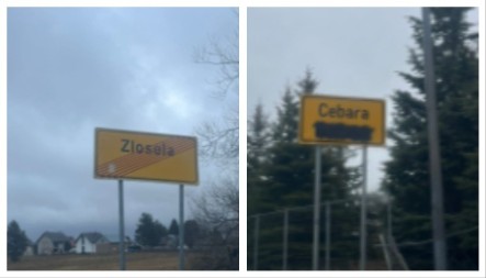 JASNA PORUKA: SRBI OVDE NISU DOBRODOŠLI Ovo su slike iz mesta gde će sutra biti TOMPSONOVO USTAŠKO DIVLJANJE