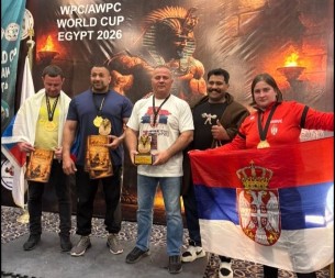 ZLATA IZ ZEMLJE FARAONA Marija i Žika osvetlali obraz Srbiji