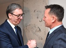 VUČIĆ SA GRENELOM Razmena mišljenja o daljem unapređenju odnosa Srbije i SAD