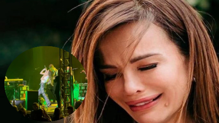 POGLEDAJTE SEVERININ NEVIĐENI BLAM! Pevala u polupraznoj areni, pa uradila OVO da bi se oprala (VIDEO) 