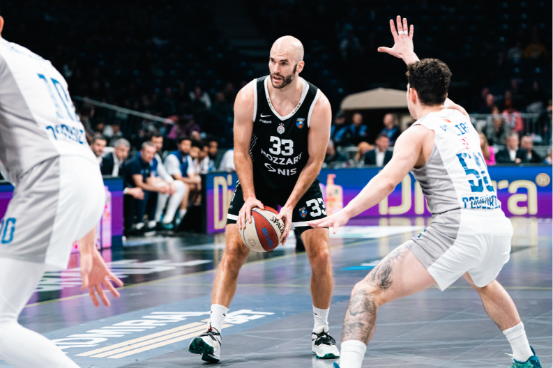 PARTIZAN SE ZAGREJAO ZA KUP Crno-beli razbili Budućnost u derbiju ABA lige