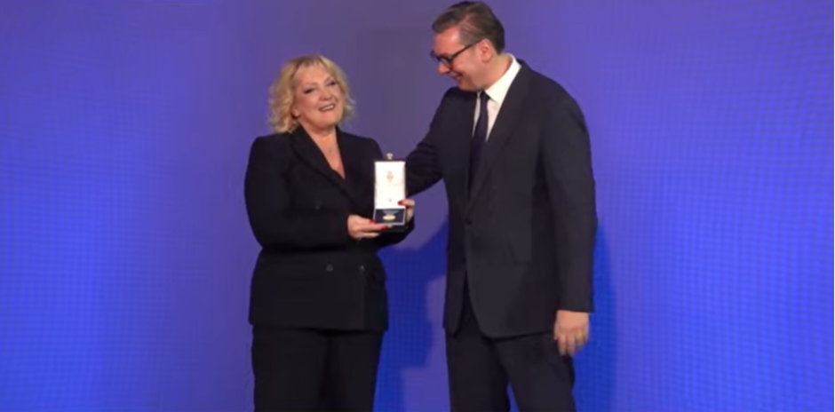 Odlikovana Snežana Đurišić 