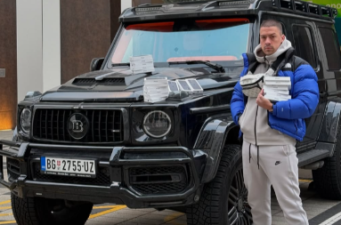 "VRATI PARE KOJE SI DUŽAN" Baki Prasetu pretili 24 sata pre nego što mu je zapaljen auto! (VIDEO)