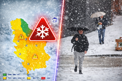 OPASNOST ŠIROM SRBIJE RHMZ objavio: danas OPASNE VREMENSKE POJAVE