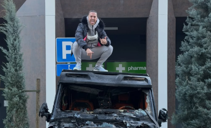 "BAKA JE TATA" Jutjuber pokazao zube reketašima, odgovorio im u svom maniru! (FOTO)