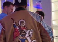 TO JE SRPSKA STVAR NBA as nosio jaknu sa Svetim Đorđem, Jokićeva reakcija obilazi svet (VIDEO)