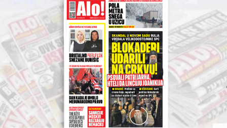 BLOKADERI UDARILI NA CRKVU! SKANDAL U NOVOM SADU Psovali patrijarha, hteli da linčuju Joanikija