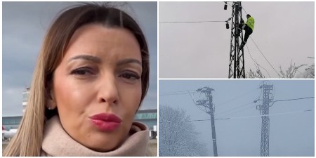 RADNICI NA TERENU DANONOĆNO, SITUACIJA STABILNA Ministarka Mesarović o snabdevanju električnom energijom: Sve službe angažovane – struja stiže svuda! (VIDEO)