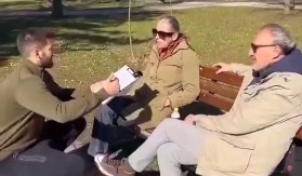 INTELIGENCIJA VS NEINTELIGENCIJA Gospođa sa dva fakulteta demolirala blokadera zgubidana (VIDEO)