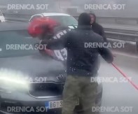 GLEDAJTE MANIJAKE! Šiptari presreli automobil sa beogradskim tablicama, počela jeziva tortura! (VIDEO)