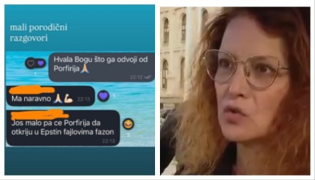 SRAMNI UDARI BLOKADERA NA SPC SE NASTAVLJAJU Glumica blokaderka piše da je patrijarh Pofirije u Epstin fajlovima!