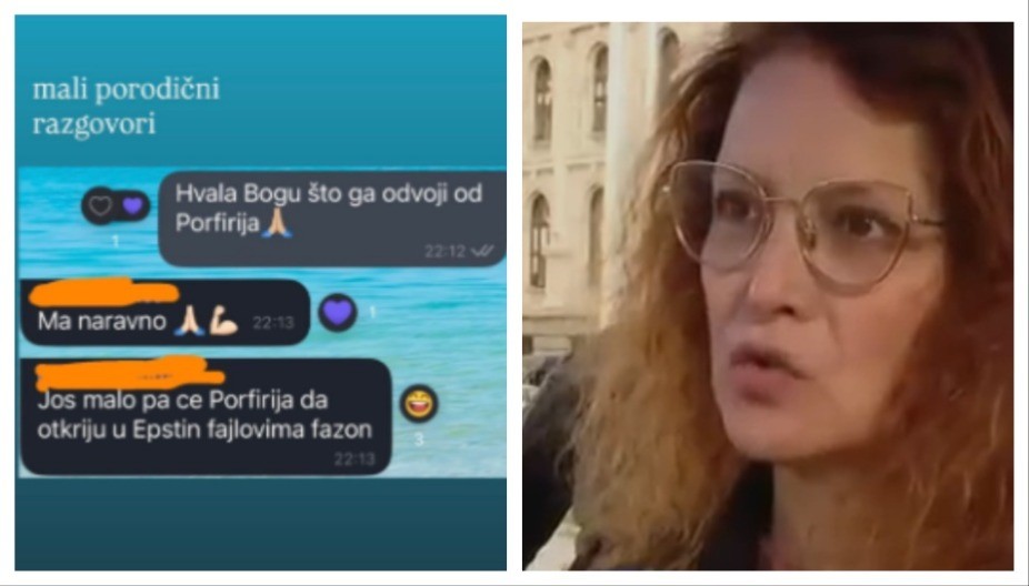 SRAMNI UDARI BLOKADERA NA SPC SE NASTAVLJAJU Glumica blokaderka piše da je patrijarh Porfirije u Epstin fajlovima!