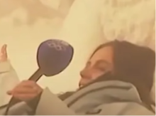 REPORTERKA SA OLIMPIJADE SE NAPILA I VALJALA PO SNEGU Nije znala šta priča, gledaoci se krstili i levom i desnom