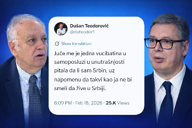 OBISTINILE SE VUČIĆEVE REČI Zakukao ideolog blokadera, na kraju će Vučić morati da ih brani od besnog naroda