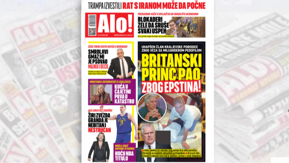 BRITANSKI PRINC PAO ZBOG EPSTINA! Uhapšen član kraljevske porodice zbog veza sa milijarderom pedofilom