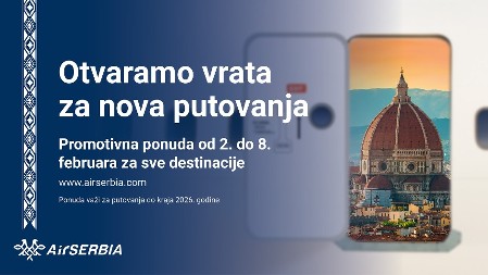 ER SRBIJA OTVARA VRATA SVETA: ISKORISTITE POSEBNE POGODNOSTI ZA PUTOVANJA 