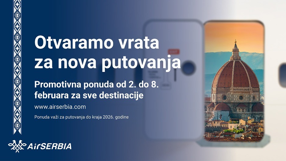 ER SRBIJA OTVARA VRATA SVETA: ISKORISTITE POSEBNE POGODNOSTI ZA PUTOVANJA 