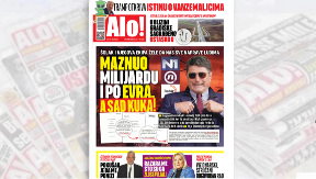 NASLOVNA STRANA ALO! NOVINA: Šolak i njegova ekipa žele da nas sve naprave ludima