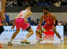 CRVENA ZVEZDA - MEGA NBA četvrtina, dominacija Nvore i ozbiljna serija crveno-belih