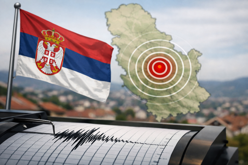 ZEMLJOTRES POGODIO SRBIJU Ovde se treslo usred bela dana