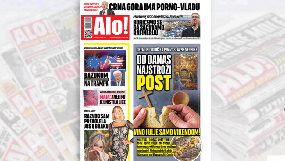 OD DANAS NAJSTROŽI POST Detaljni vodič za pravoslavne vernike