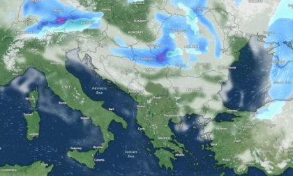 DVE HLADNE OLUJNE MASE HRLE KA NAMA! Ovo donosi sneg i kišu, spajaju se tačno IZNAD SRBIJE