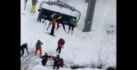 "NEPRAVILNO PONAŠANJE PRILIKOM KORIŠĆENJA ŠESTOSEDA" Oglasili se iz OC Jahorina nakon jučerašnje drame - dete visilo sa žičare