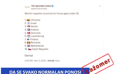 LAŽOMER: DA SE SVAKO NORMALAN PONOSI (VIDEO) 