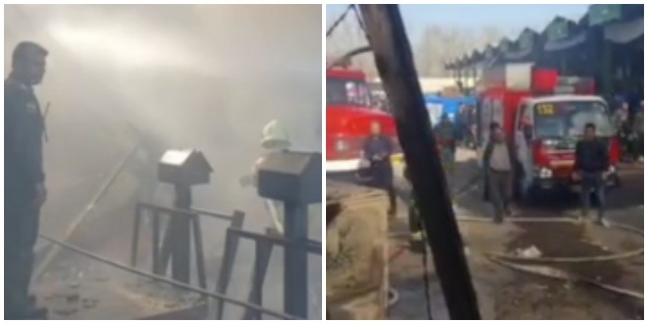 HELIKOPTER VOJSKE SE SRUŠIO U BLIZINI PIJACE Dvoje mrtvih, užas u Iranu (VIDEO)