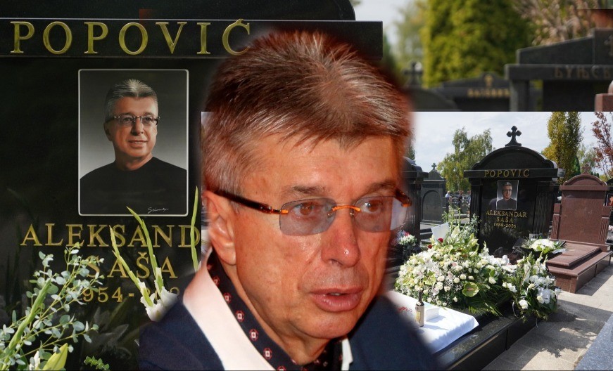 PEVAČ PRE SVIH STIGAO NA NOVO BEŽANIJSKO GROBLJE Na Sašinom grobu zatekao samo tri stvari