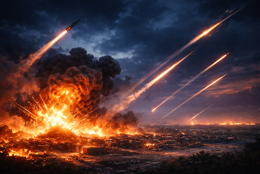 OBJAVLJENI SNIMCI RAKETNOG NAPADA! Teheran gađa američke baze! (VIDEO)