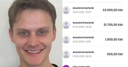 HUMANOST NA DELU: Neko za lečenje mladića iz BiH uplatio 64.000 KM