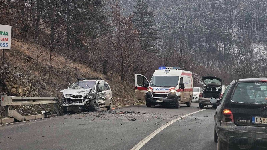  DIREKTAN SUDAR Nezgoda se dogodila u klisuri reke Despotovice