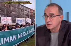 UDAR NA SPC USRED NOVOG SADA Blokaderi digli protest samo zbog izgradnje pravoslavnog hrama u blizini Štranda (VIDEO)