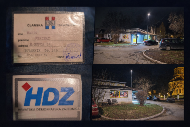 BLOKADERI VIŠE I NE KRIJU VEZE SA HRVATSKOM OBAVEŠTAJNOM SLUŽBOM Radi sve protiv svoje zemlje, dok mu iz džepa viri ČLANSKA KARTA HDZ