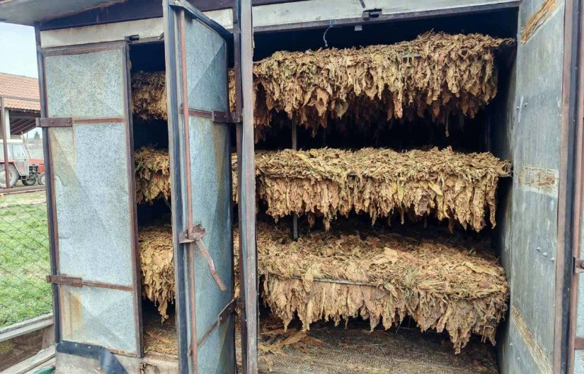 ZAPLENA U ŠAPCU Pronađeno 1.180 kilograma duvana u listu