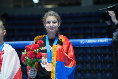 PRVA MEDALJA ZA SRBIJU NA EVROPSKOM PRVENSTVU U MMA Una Mihajlović osvojila bronzu